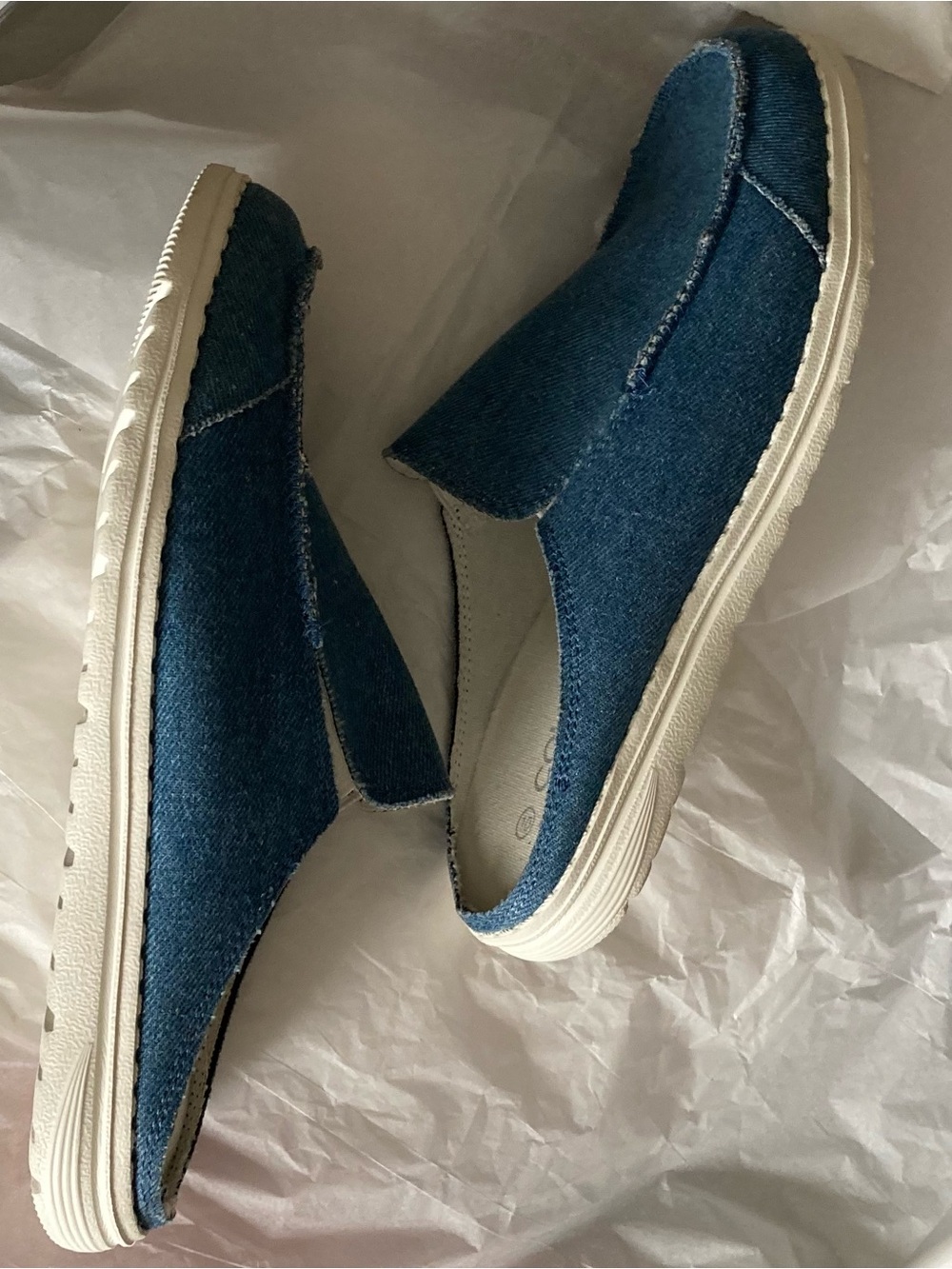 Colgo Denim Mule Shoes - Picture 5 of 10